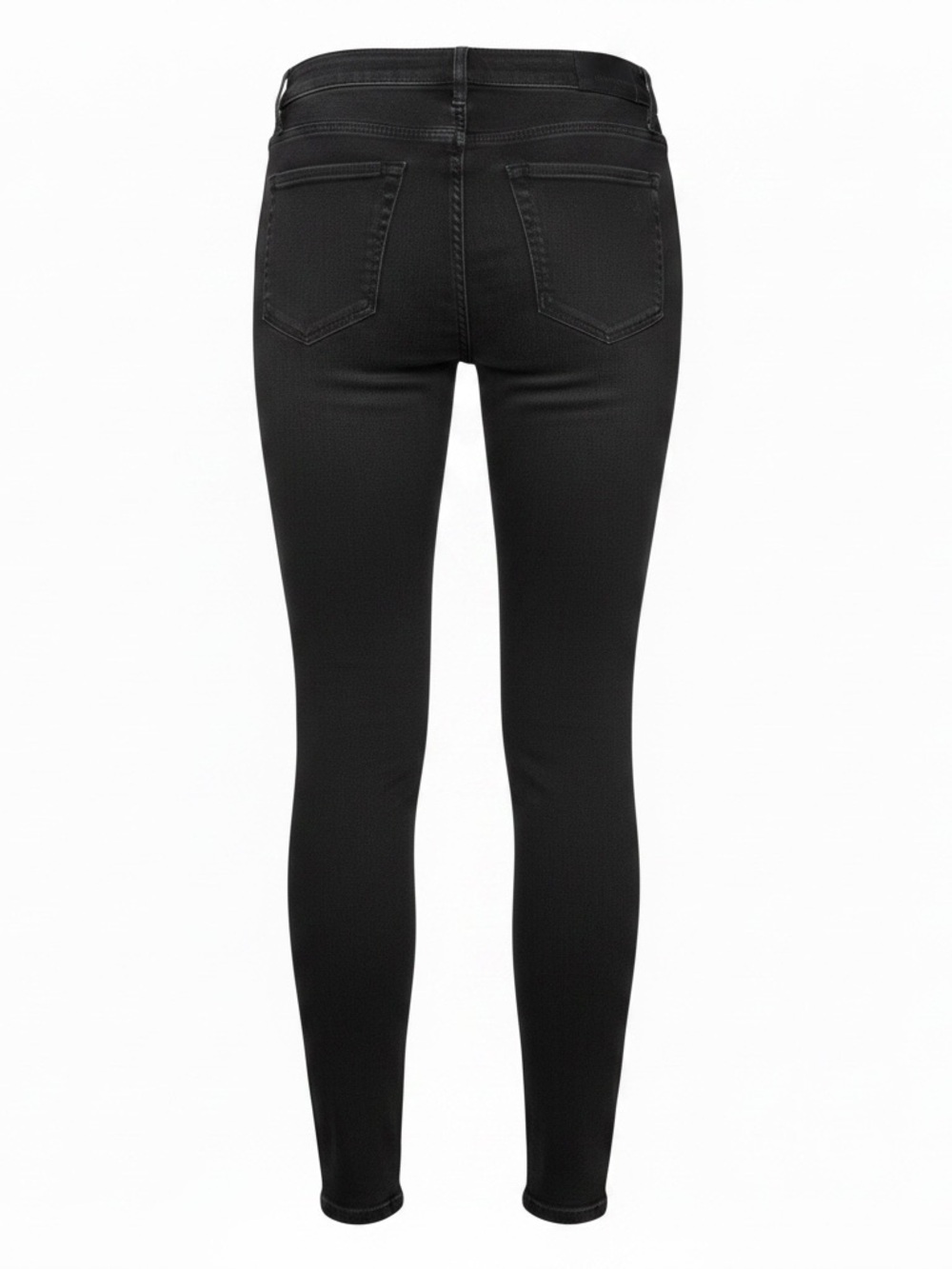 Ann Taylor Black Mid-Rise Skinny Jeans - Picture 3 of 4